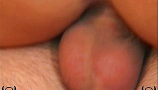 Stupefying blonde girl is sucking fuckmate's pecker and getting booty fucked hard